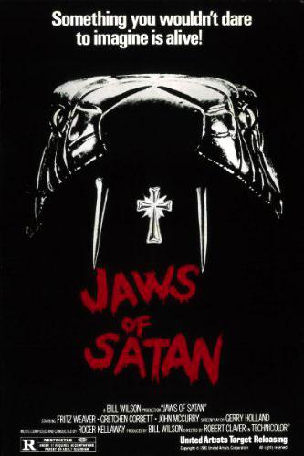 La locandina del film Jaws of Satan