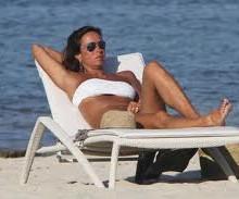 Cristina Parodi bellissima a Formentera