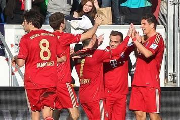 Starke del Bayern para il rigore di faccia! Starke del Bayern para il rigore di faccia!