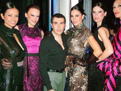 MedModa 2013: sensualità e tango insieme all’alta moda di Michele Miglionico Foto Michele Miglionico e le modelle (rid)