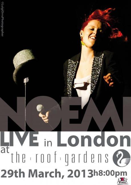 Noemi live a Londra