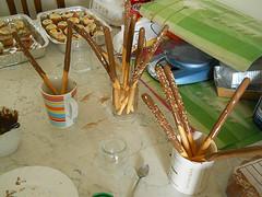 RICETTE: grissini al cioccolato RICETTE: grissini al cioccolato