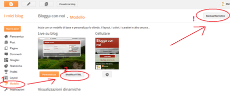  Modifica Modello Blog, Link diretto immagine, tutorial blogger, background, come caricare uno sfondo sul blog, 