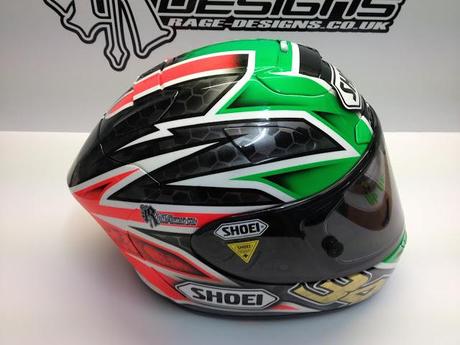 Shoei X-Spirit II A.Seeley 2013 by Rage Designs Shoei X-Spirit II A.Seeley 2013 by Rage Designs