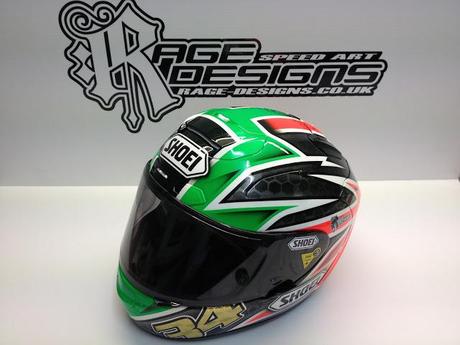 Shoei X-Spirit II A.Seeley 2013 by Rage Designs Shoei X-Spirit II A.Seeley 2013 by Rage Designs