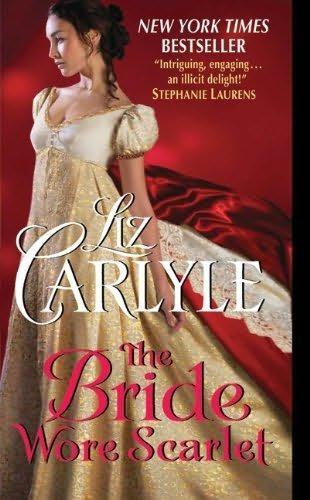 book cover of 
The Bride Wore Scarlet 

