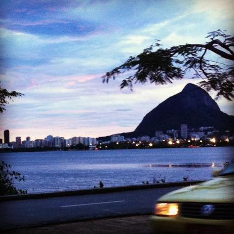 Rio de janeiro sunset