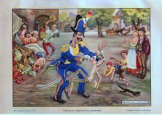 PINOCCHIO: calendario Lana Gatto del 1942 PINOCCHIO: calendario Lana Gatto del 1942