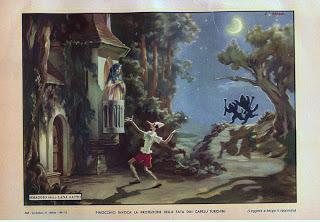 PINOCCHIO: calendario Lana Gatto del 1942 PINOCCHIO: calendario Lana Gatto del 1942
