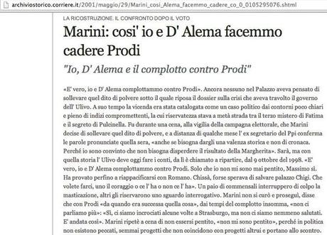 La strategia suicida di Bersani, il PD a pezzi, gli elettori furiosi: unica soluzione, votare Prodi