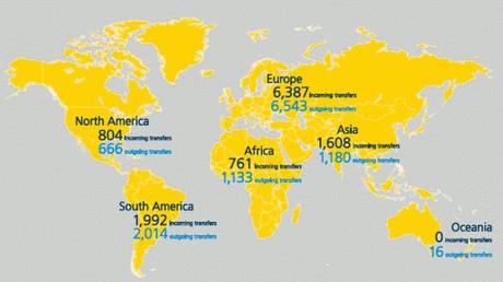 FIFA TMS 2012 mappa e1366180559669 FIFA Global Transfer Market 2012. Qualche numero ed una riflessione sul perché non sono gli stadi il problema 