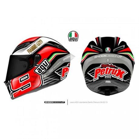 Agv PistaGP D.Petrucci 2013 by Shock Design Agv PistaGP D.Petrucci 2013 by Shock Design