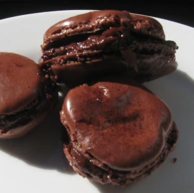 Macarons al cioccolato macarons-1