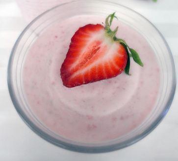 Mousse alle fragole e lime