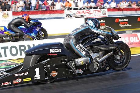 Harley-Davidson V-Rod Drag Racing @ NHRA Pro Stock Gainesville 2013