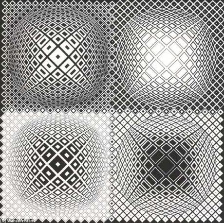 STUPENDI PATTERNS E ILLUSIONI OTTICHE NEI CAPOLAVORI OP ART DI VICTOR VASARELY