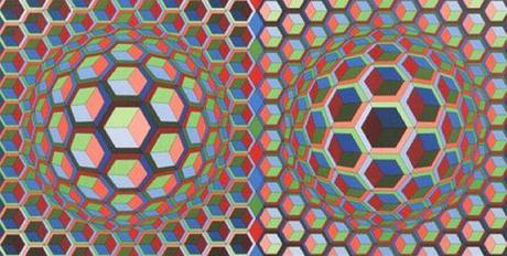 STUPENDI PATTERNS E ILLUSIONI OTTICHE NEI CAPOLAVORI OP ART DI VICTOR VASARELY