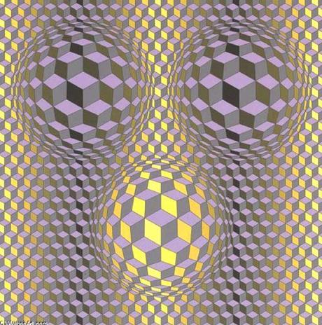 STUPENDI PATTERNS E ILLUSIONI OTTICHE NEI CAPOLAVORI OP ART DI VICTOR VASARELY