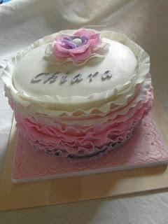 My First Ruffle Cake