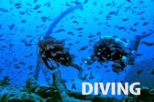 diving