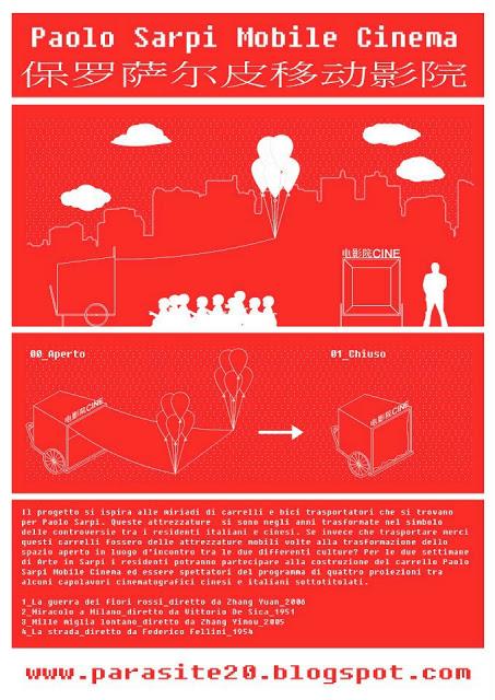 Parasite 2.0 | Paolo Sarpi MObile Cinema e Arte in Sarpi: le location