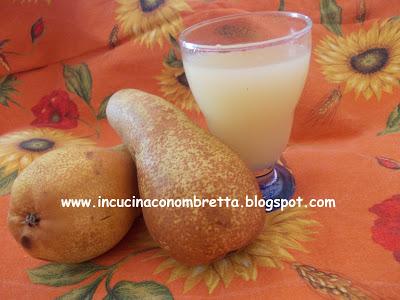 Succo di frutta alla pera