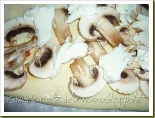 Pizza bianca con funghi champignon, mozzarella e parmigiano (4)
