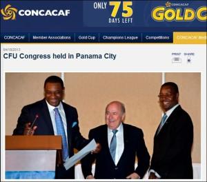 concacaf blatter