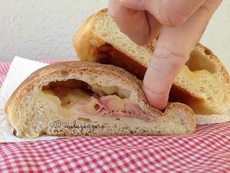 calzoni al forno con lievito madre