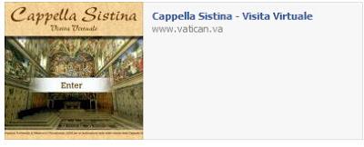 Visita virtuale alla Cappella Sistina