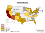 Gi impiegati nel solare negli U.S.A. superano gli impiegati nel settore del carbone