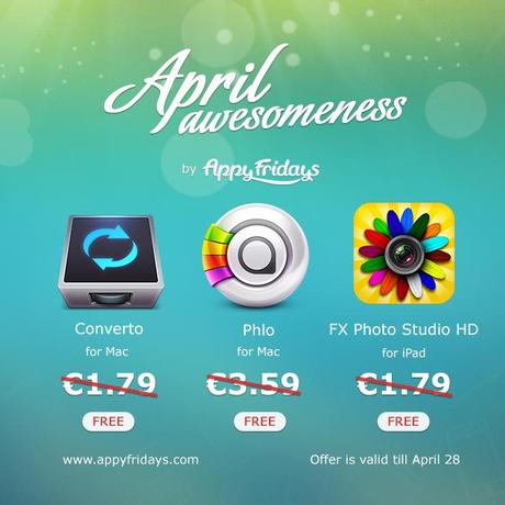 Ultimo venerdì di offerte AppyFriday poster_April_26_eu