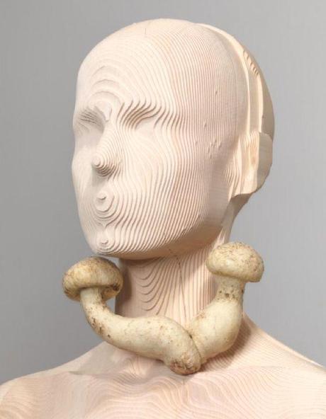 TEXTURES DI LEGNO NELLE MERAVIGLIOSE SCULTURE DI ARON DEMETZ