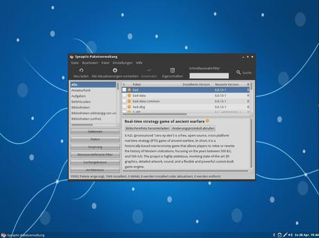 Semplice Linux 4 - Synaptic
