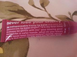 Anatomicals Never lose your cherry Lip Balm