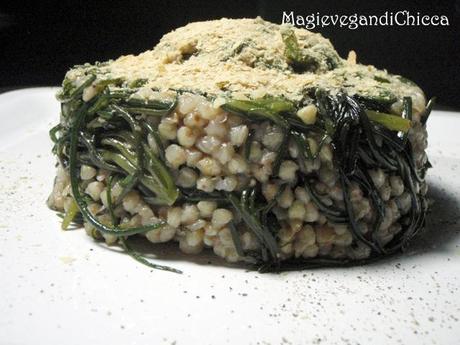 Grano saraceno agli agretti (barba dei frati) OLYMPUS DIGITAL CAMERA