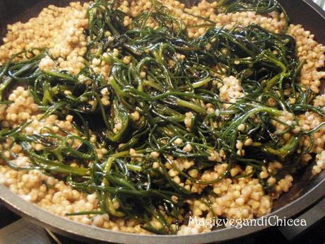 Grano saraceno agli agretti (barba dei frati) OLYMPUS DIGITAL CAMERA