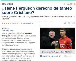 Ronaldo-Ferguson
