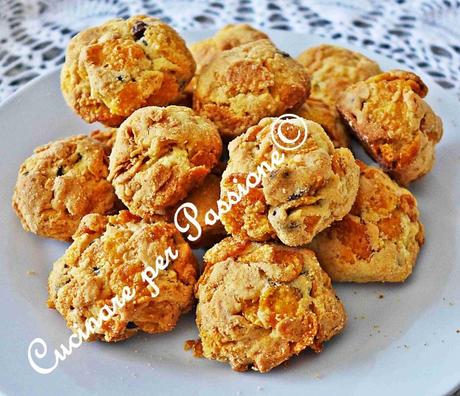 Golose, croccanti e deliziosissime!!! dolcitti alle mandorle e gocce di cioccolato