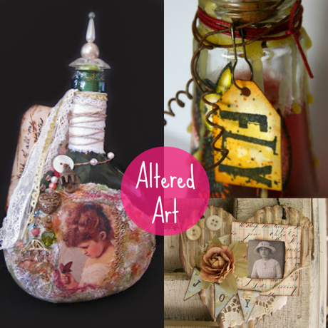 Tecniche e Stili Creativi: 6 Progetti di Altered Art