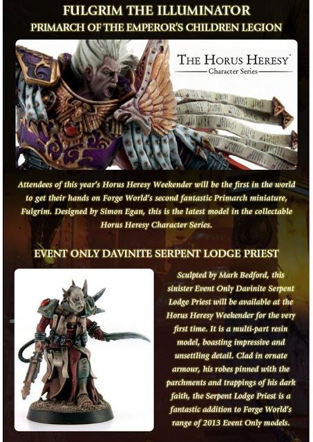 La prima immagine del Primarca Fulgrim La prima immagine del Primarca Fulgrim