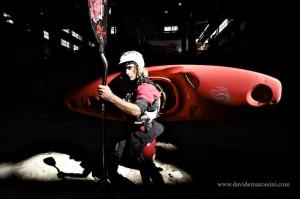 Uno shooting improvvisato per lo sponsor photo Davide Marcesini