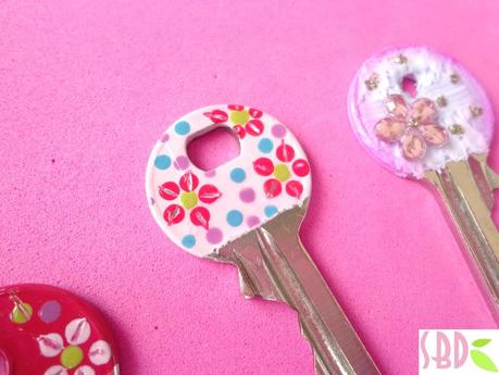 Tre modi per decorare le chiavi - Three ways for keys decoration
