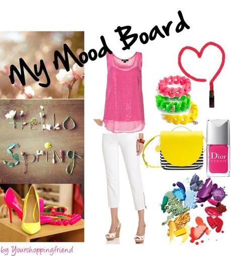 Mood board - spring pink!