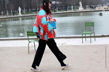 In the Street...Anita He...One beautiful Jacket for two Outfit, Paris