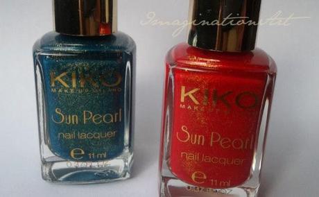 kiko collezione collection fierce spirit unghie smalto nail polish lacquer sun pearl river green 428 chili pepper red 430