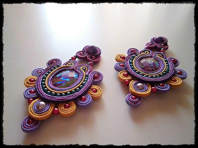 Nuove creazioni: Orecchini al soutache!