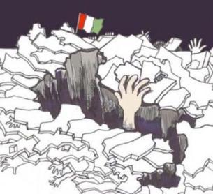 «Il sacrificio della» «nave» «è» «una farsa» italia-che-affonda