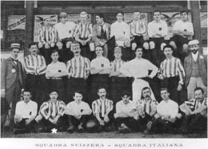 squadra svizzera squadra italiana 1899