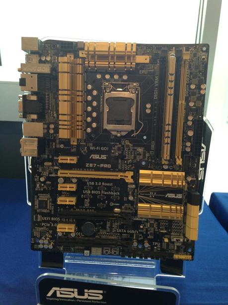 ASUS_Z87-Pro Asus svela le schede madri Z87 per Haswell